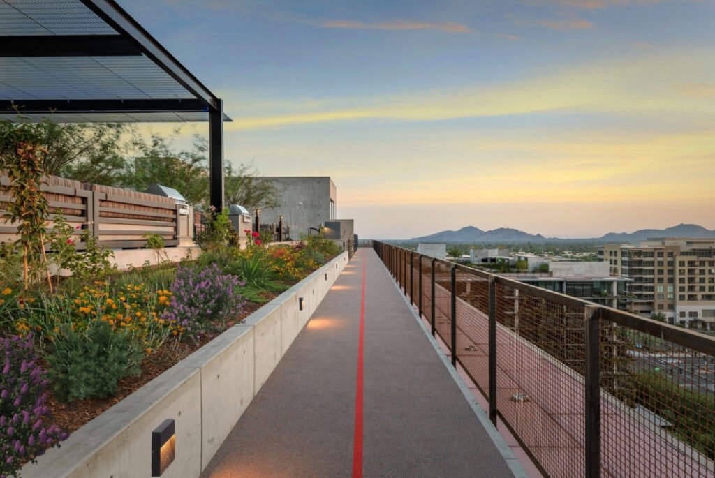 Rooftop Jogging Track